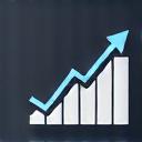Growth chart icon